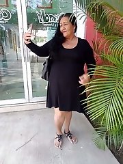 Mature and granny in black stockings 2