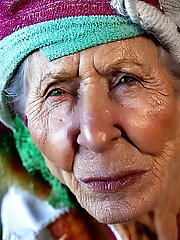 Big Boob Grannies: Grandma Porn Pictures Captured in Close-up Portraits