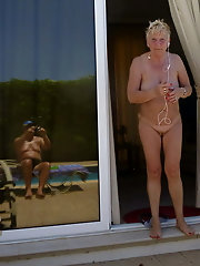 13. UK granny gets naked, Cassie