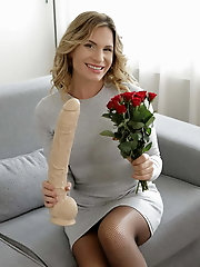 Shapely mature grandmom gets her holes hammered