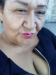 Enchanting aged tarts are playing alone