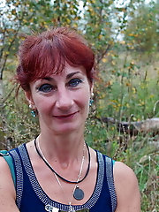 Grandma gets off in the window